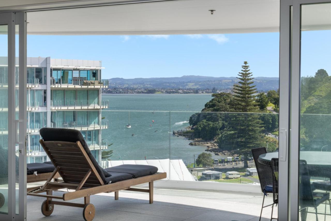 Oceanside Apartment With Iconic Views Mount Maunganui Luaran gambar