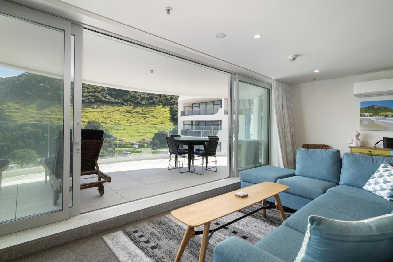 Oceanside Apartment With Iconic Views Mount Maunganui Luaran gambar